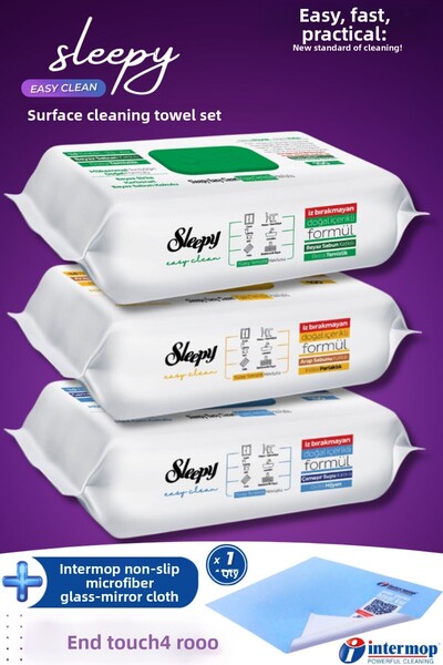 Sleepy إضافات الصابون الأبيض سهلة التنظيف + إضافات مبيض + 300 ورقة من الألياف...