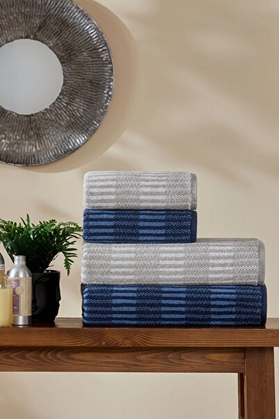 Özdilek مجموعة مناشف Özdilek Striscai أفضل مجموعة حمام تركي