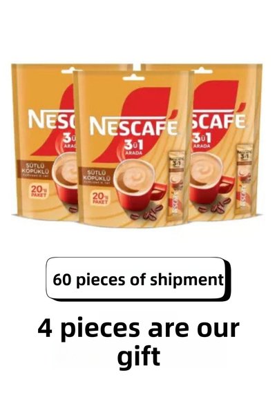 Nescafe 56 Pieces 17.4 Gr.3 in 1 Milk Sparkling Dress Set