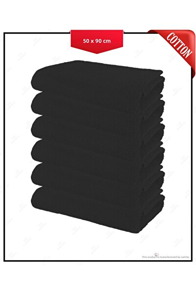 Chicvente 6 قطع مناشف قطنية مقاس 50 × 90 سم، مناشف حلاقة، مناشف رياضية، مناشف...