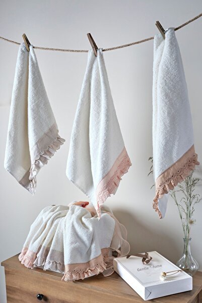 Nazik Home Irena Set of 2 Gift Face Towels - 50x80 cm