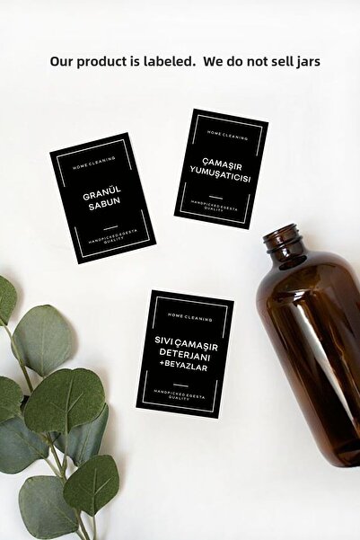 EGESTA 56 قطعة منظف حمام - منظف - ملصق العناية الشخصية 7x10 سم هو ملصق المنتج