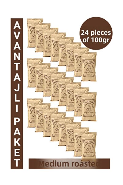 Alsancak Kuru Kahvecisi 1967'den Beri 24 قطعة من القهوة التركية المحمصة المتو...