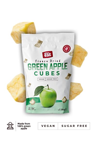 EverEat Freeze Dried Apple Grains - Healthy Snack, Produced by Freeze Dry Method