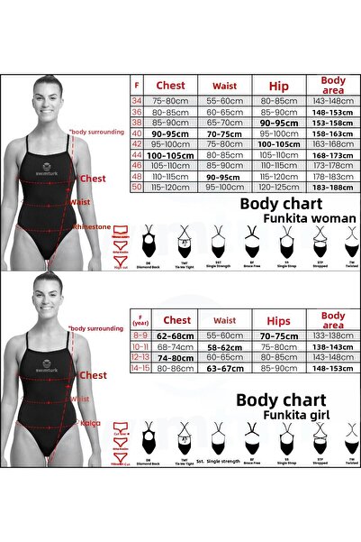 FUNKİTA Funkita Stp Poppy Long Women's Training Swimsuit, Double Cross Back