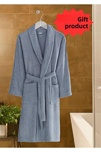 ROKO VİLLA رداء حمام مفرد مع هدية