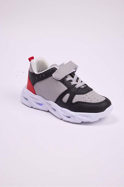 TRENDYOL SHOES Pantofi sport pentru copii, cu talpă gri, luminoasă, TAKAW26SN00003