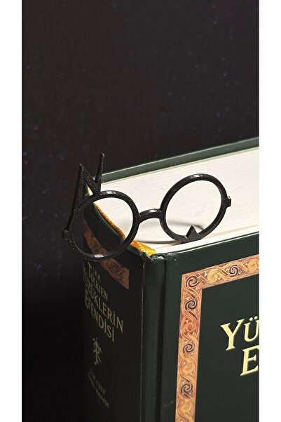 YUONİS ART Harry Potter Glasses Bookmark