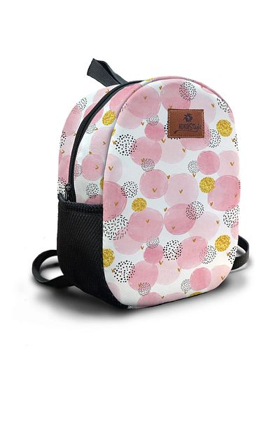 Kokopatik Medium Pink Bubble Children'S Backpack