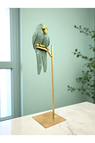 MEGA KANYON Özel Tasarım Papağan Çifti | Dekoratif Ev Hediyesi | Ev Dekorasyo...