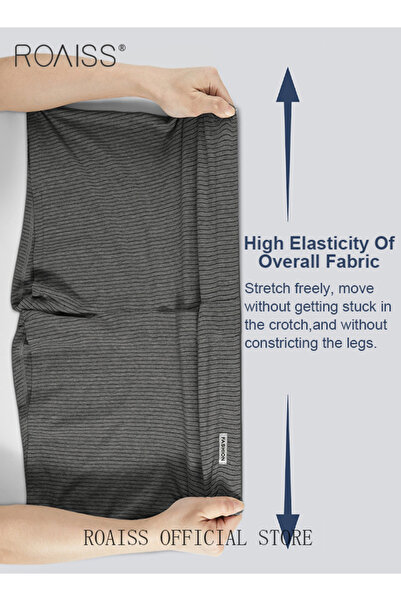 ROAISS 3 Pack Plus Size Men Arolo Shorts Pure Cotton Fabric Loose Fit Design Youth Boxer Briefs Comfortable