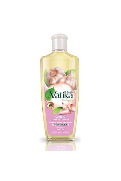 Vatika Naturals Garlic Hair Oil 200 ml Strengthens Roots, Reduces Hair Fall & Promotes Healthy Growth