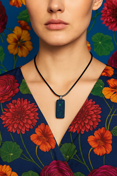 Puffy Natural Stone Necklace