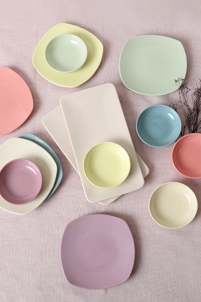 Keramika Mix Soft Dowry Set 14 Pieces 6 Persons 110-550
