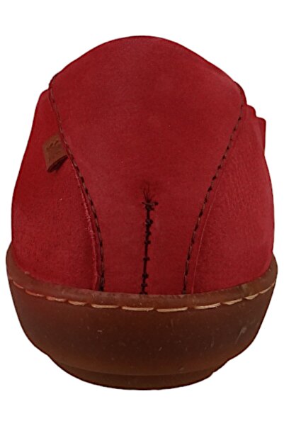 El Naturalista Damen Ballerina Coral N5300 Rot Frambuesa Leder