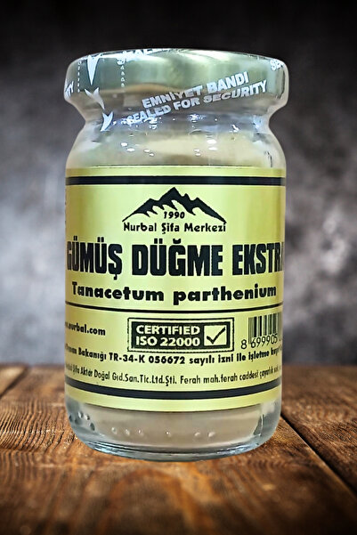 Nurbal Şifa Merkezi Gümüş Düğme Toz Ekstrak 50 gr