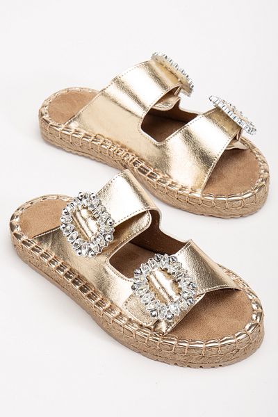 ACMZ SHOES نعال صيفية بتفاصيل حجرية