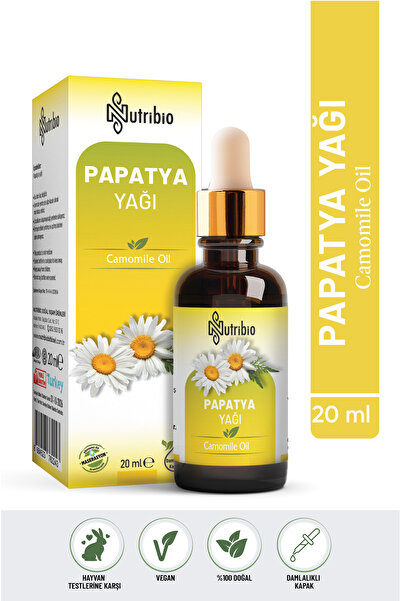 nutribio Papatya Yağı %Saf 20 ml