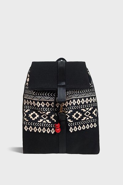 Ayşe Teyze'nin Çantaları Women's Black Large Size Backpack