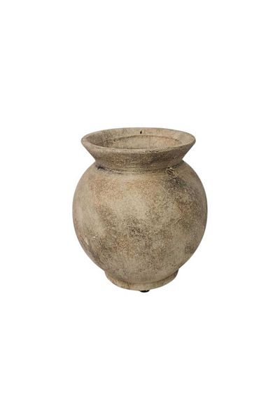 Generic مزهرية فاخره بتصميم بوهيمي للديكور المنزلي الأنيق وللحدائق الخارجيه (12.5*12.5*13 سم) (700 جرام)