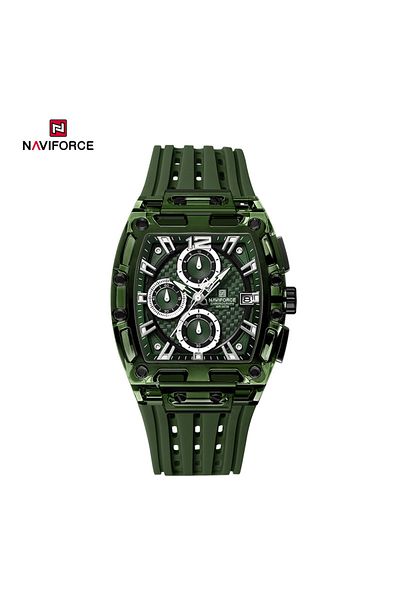 MACON NF7105 Sports Transparent Waterproof Quartz Silicone Multifunctional Chronograph Men Watch
