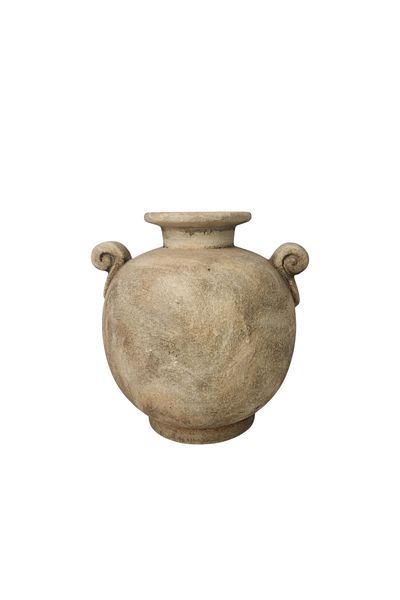 Generic مزهرية فاخره للديكور المنزلي الأنيق وللحدائق الخارجيه والشرفات مقاس (24*24*26 سم) (3 كجم)