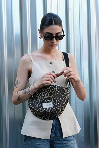 WOLF & ROCK Wolf&Rock Leopard Moon Bag