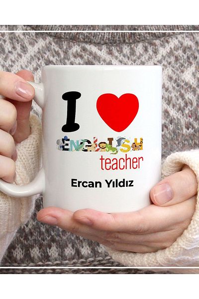 ÇELİKLER HEDİYE English Teacher November 24 Printed Mug