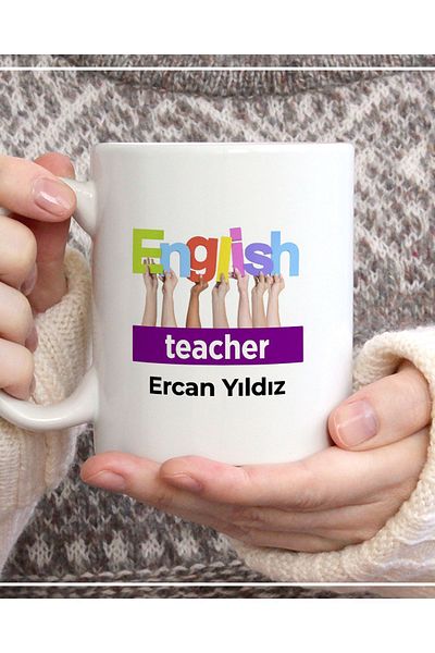 ÇELİKLER HEDİYE English Teacher Teacher November 24 Printed Mug