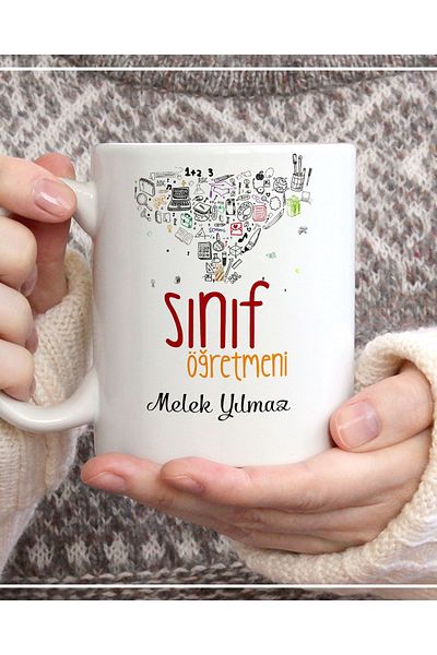 ÇELİKLER HEDİYE Classroom Teacher Printed Mug