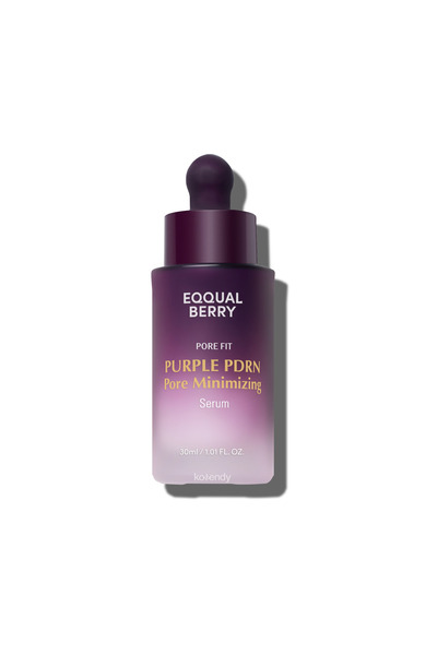EQQUALBERRY Purple Pdrn Pore Minimizing Serum - Anti-Wide Pore Elasticity Protective Purple Rice Serum 30ml