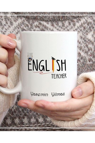 ÇELİKLER HEDİYE English Teacher Printed Mug