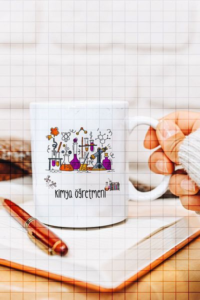 ÇELİKLER HEDİYE Chemistry Teacher Printed Mug