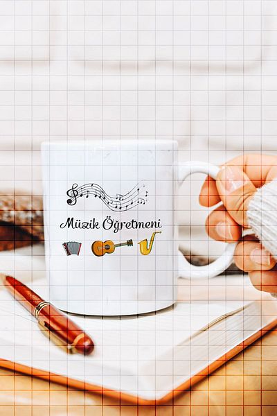 ÇELİKLER HEDİYE Music Teacher Printed Mug