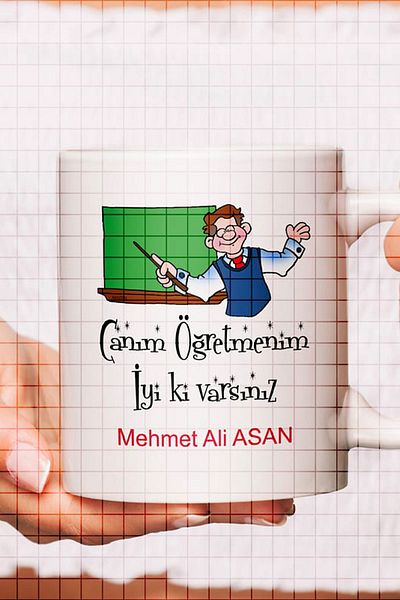 ÇELİKLER HEDİYE Dear Teacher, It's Good to Have You November 24 Printed Mug