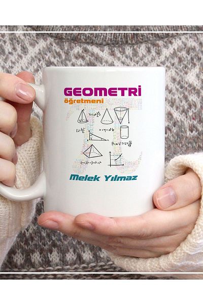 ÇELİKLER HEDİYE Geometry Teacher November 24 Printed Mug