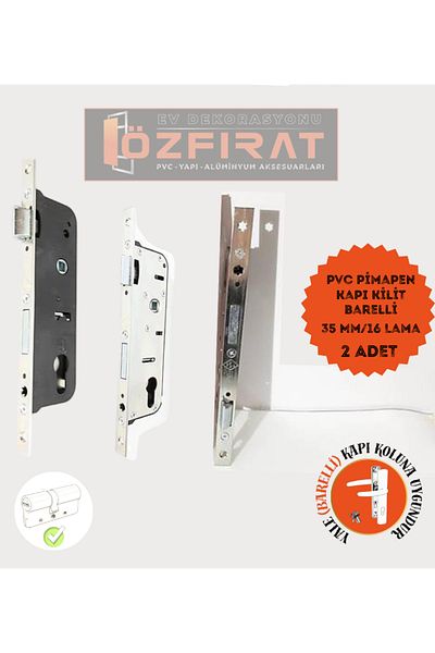ÖZFIRAT PVC YAPI Pimapen Pvc Window Door Barelli Lock - (with Cylinder)