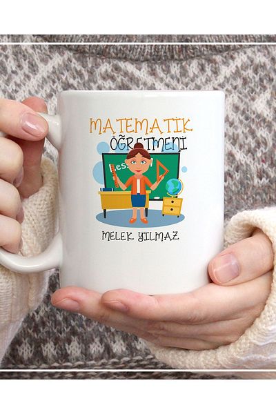 ÇELİKLER HEDİYE Math Teacher November 24 Printed Mug