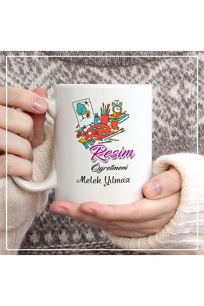 ÇELİKLER HEDİYE Art Teacher Printed Mug