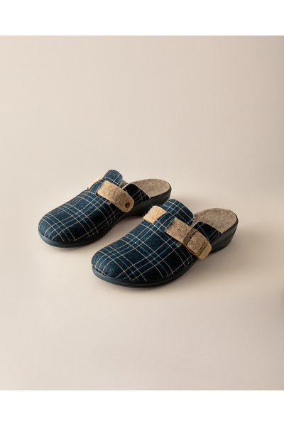 Madame Coco Sincere Women's Slippers - Navy Blue