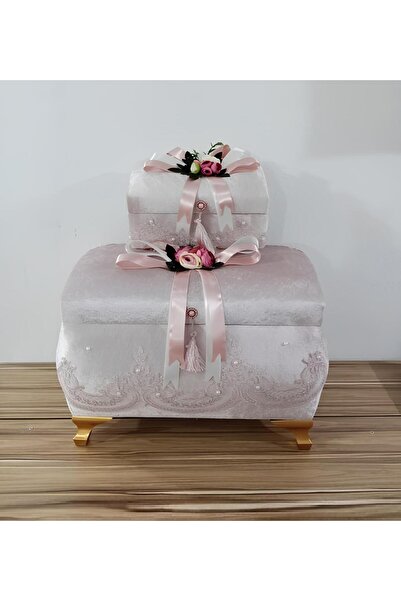 Sonem Çeyiz Çeyiz Sandığı Söz Nişan Bohça Gelin Damat Sandık 2li 0302