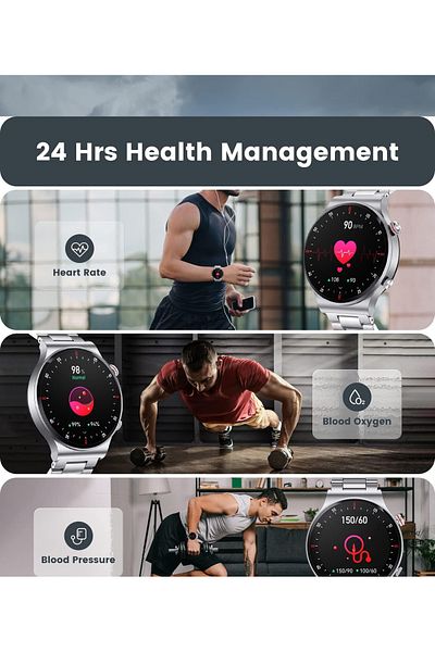 OEM Smartwatch QW33™ - Men's Bluetooth Calling & Activity Tracker