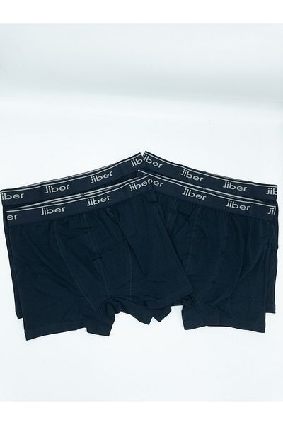 MYS GRUP TEKSTİL Ανδρικό βαμβακερό Lycra Boxer-Shorts 4 τεμαχίων jiber / 156