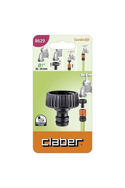 CLABER 8629 Model 1" Tap Adapter