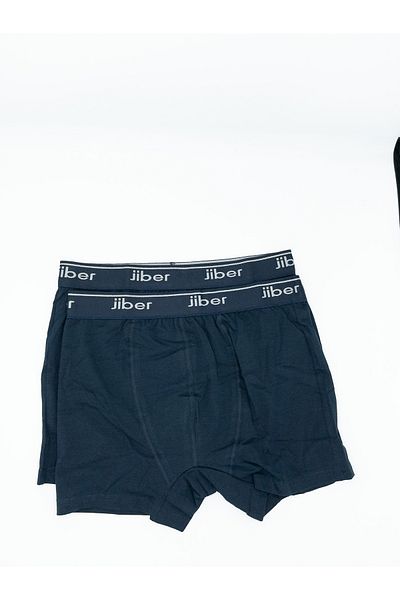 MYS GRUP TEKSTİL Συσκευασία 2 ανδρικών βαμβακερών Lycra Boxer-Shorts jiber / 156