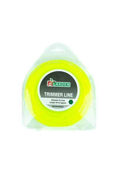 D GARDEN Tırpan Misinası 3,3mm 6 Köşe