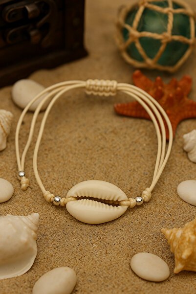 Puffy Natural Seashell Bracelet
