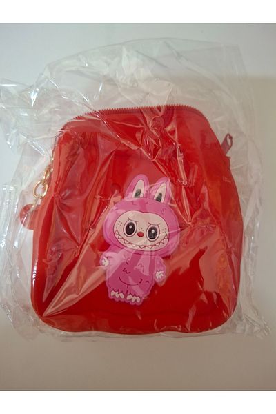 İLHANLAR Labubu Lu Girl's Wallet Keychain Bag Ornament