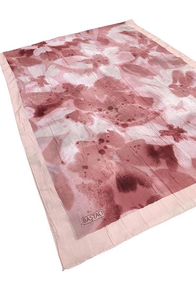 Baştacı Patterned Crash 0358 Powder Shawl
