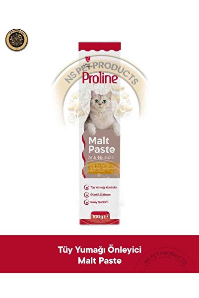 Proline Tüy Yumağı Önleyici Malt Macunu 100 gr - Kedi Tüy Yumağı Karşıtı